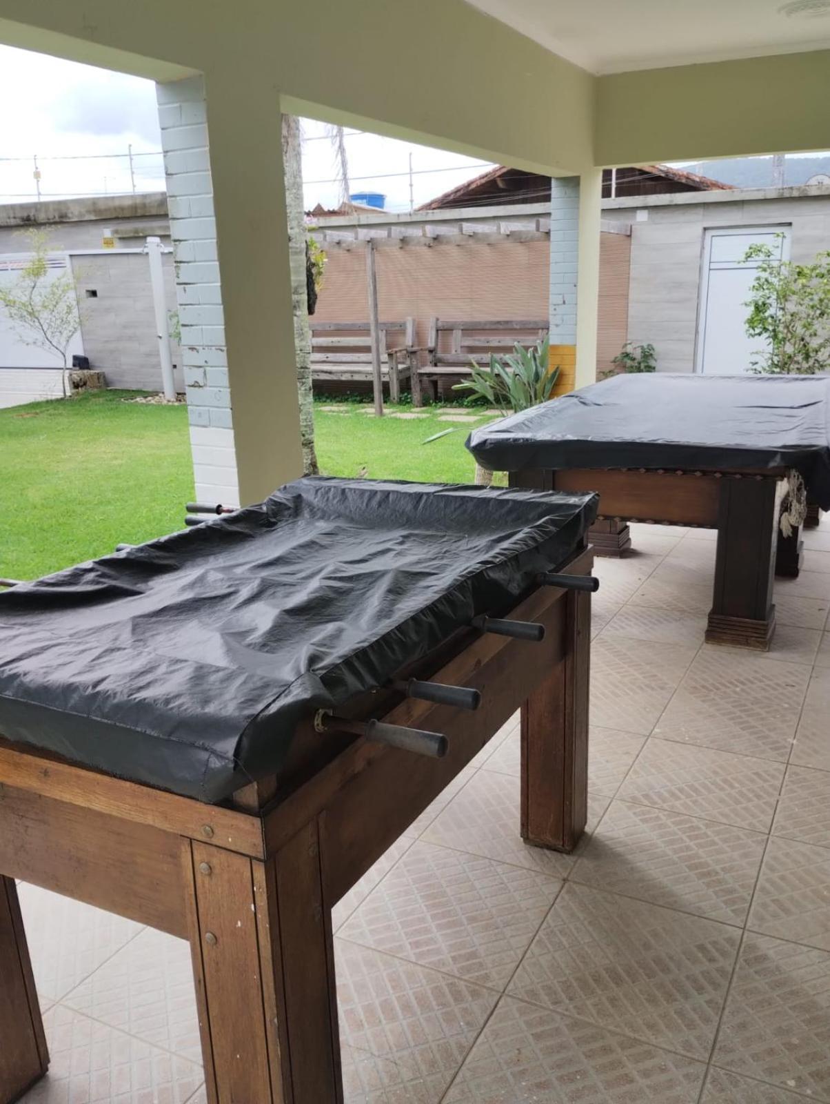 Piscina 6 Quarto 300M Praia Jardim Churrasqueira 16 Pessoas Garagem 3 Carros Monitoramento 24 Horas Mesa De Sinuca Itanhaém Zewnętrze zdjęcie